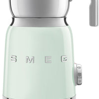 Smeg - 2.5 Cups Retro 50's Style Pastel Green Milk Frother - MFF11PGUS
