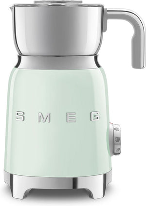 Smeg - 2.5 Cups Retro 50's Style Pastel Green Milk Frother - MFF11PGUS