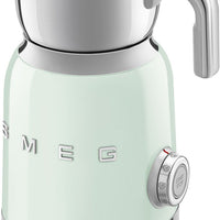 Smeg - 2.5 Cups Retro 50's Style Pastel Green Milk Frother - MFF11PGUS