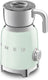 Smeg - 2.5 Cups Retro 50's Style  Pastel Green Milk Frother - MFF11PGUS