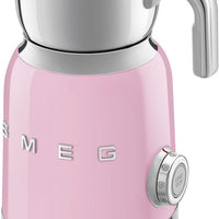 Smeg - 2.5 Cups Retro 50's Style Pink Milk Frother - MFF11PKUS