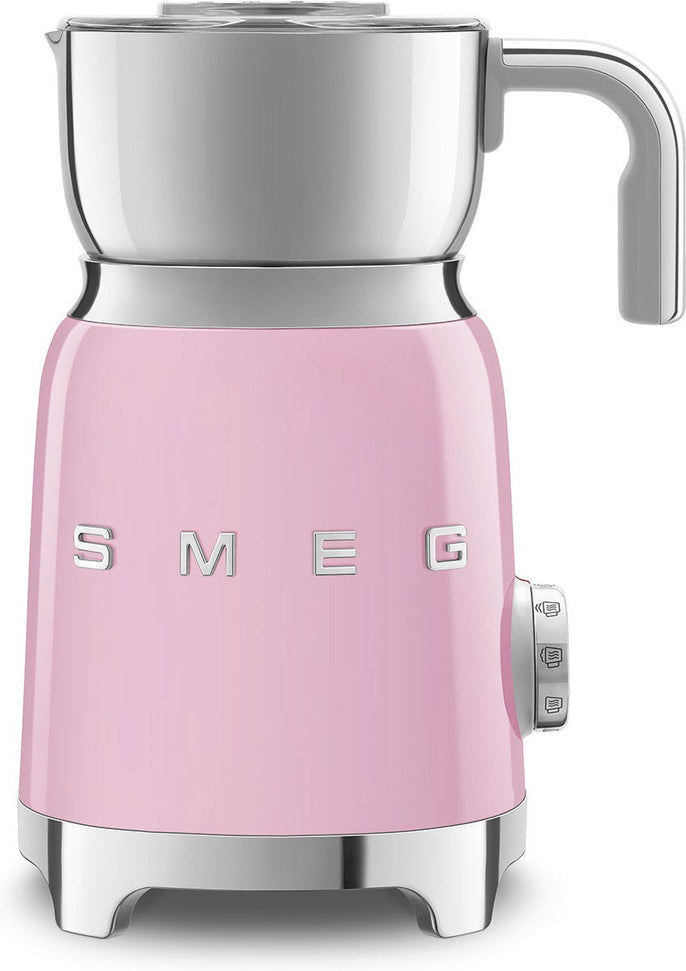 Smeg - 2.5 Cups Retro 50's Style Pink Milk Frother - MFF11PKUS