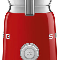 Smeg - 2.5 Cups Retro 50's Style Red Milk Frother - MFF11RDUS