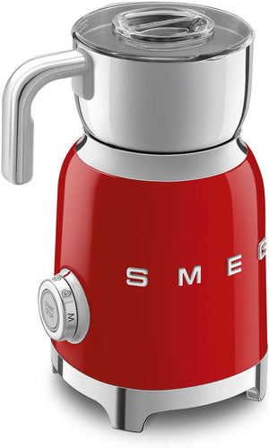 Smeg - 2.5 Cups Retro 50's Style Red Milk Frother - MFF11RDUS