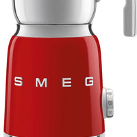 Smeg - 2.5 Cups Retro 50's Style Red Milk Frother - MFF11RDUS