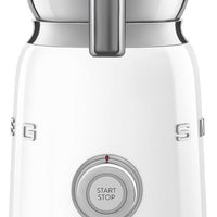 Smeg - 2.5 Cups Retro 50's Style White Milk Frother - MFF11WHUS