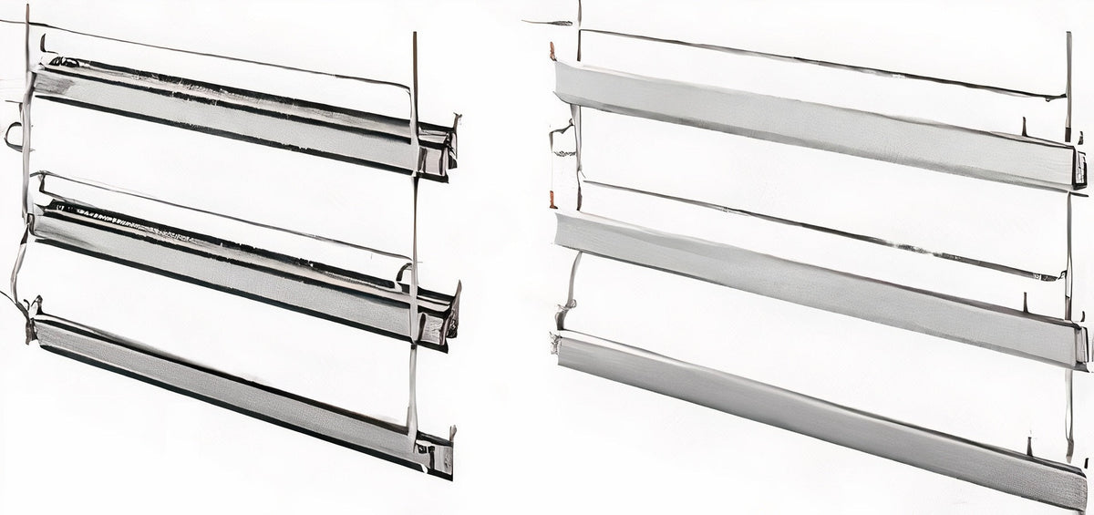 Smeg - 3 level telescopic shelf set for 27" Ovens - GT90X (Special Order Item)