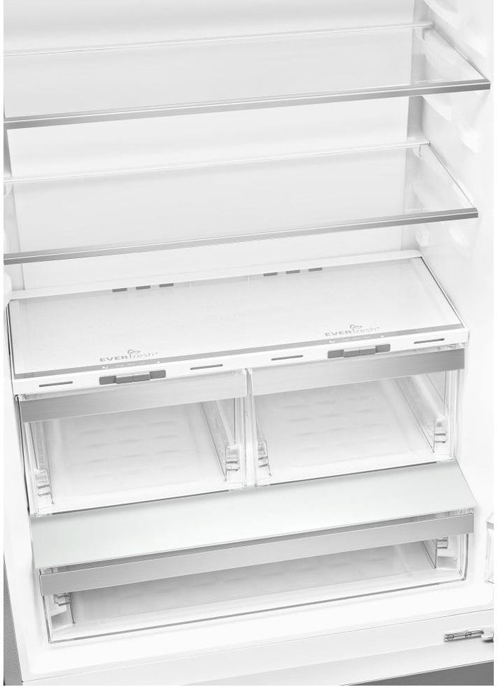 Smeg - 30" Bottom Mount Freestanding Fridge with Auto Ice - BM30URXI