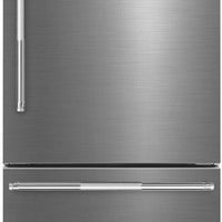 Smeg - 30" Bottom Mount Freestanding Fridge with Auto Ice - BM30URXI