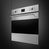 Smeg - 30" Built in Classic Design Oven with Pro Knobs and Handle - SOU3300TX2