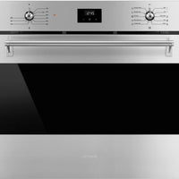 Smeg - 30" Built in Classic Design Oven with Pro Knobs and Handle - SOU3300TX2