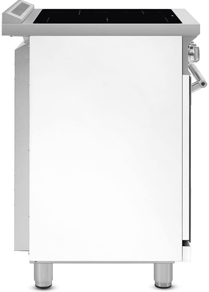 Smeg - 30" Freestanding Matt White Induction Range - SPR30UIMMW