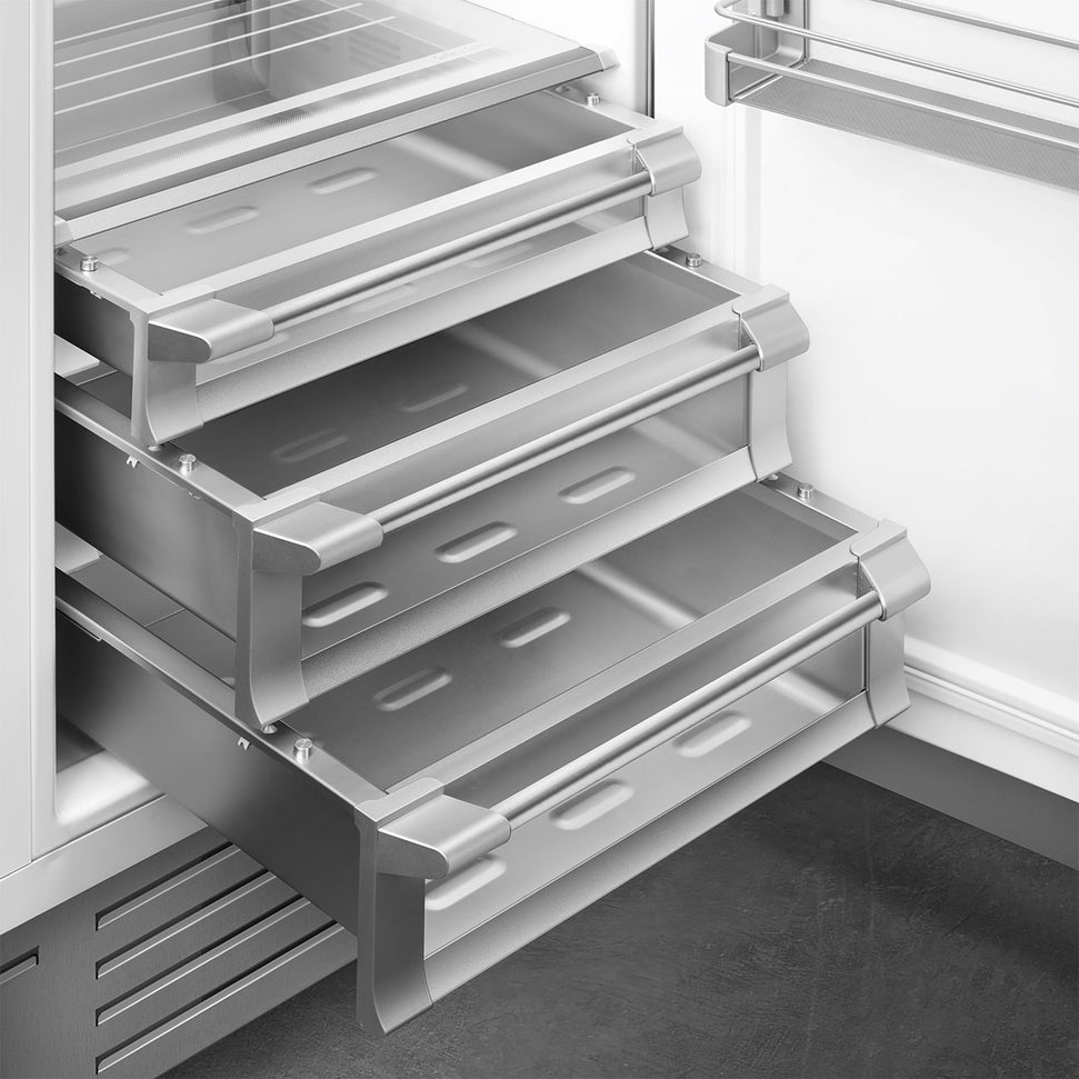 Smeg - 30” Panel Ready Built-In Fridge Column, Right Hinge - RSDU30R