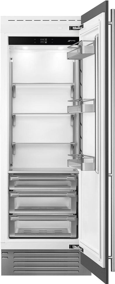 Smeg - 30” Panel Ready Built-In Fridge Column, Right Hinge - RSDU30R