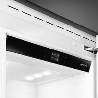 Smeg - 30" Panel Ready Built-In Fridge with Convertible Freezer, Right Hinge - RBMU30R