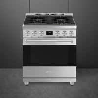Smeg - 30" Professional Stainless-Steel ALL GAS Range - SPR30UGGX (Special Order Item)