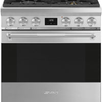 Smeg - 30" Professional Stainless-Steel ALL GAS Range - SPR30UGGX (Special Order Item)