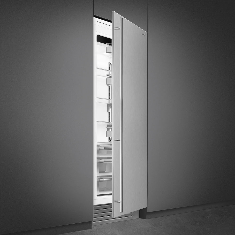 Smeg - 30” Stainless Steel Built-In Fridge Column, Right Hinge - RSDU30RX