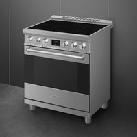 Smeg - 30" Stainless Steel Professional Induction Range - SPR30UIMX (Special Order Item)
