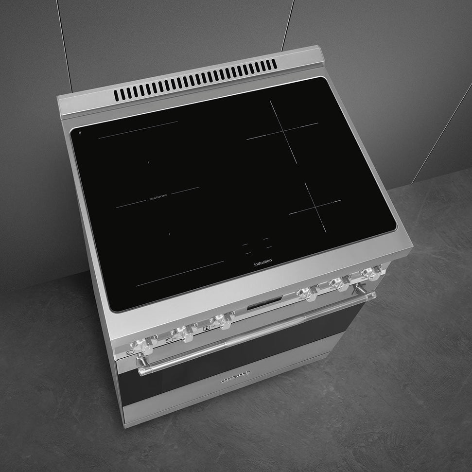 Smeg - 30" Stainless Steel Professional Induction Range - SPR30UIMX (Special Order Item)