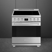 Smeg - 30" Stainless Steel Professional Induction Range - SPR30UIMX (Special Order Item)