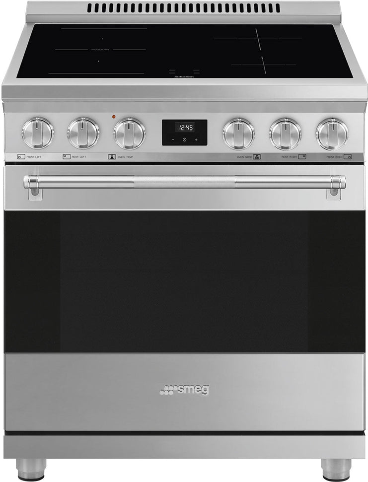 Smeg - 30" Stainless Steel Professional Induction Range - SPR30UIMX (Special Order Item)