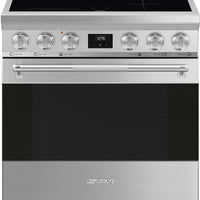 Smeg - 30" Stainless Steel Professional Induction Range - SPR30UIMX (Special Order Item)
