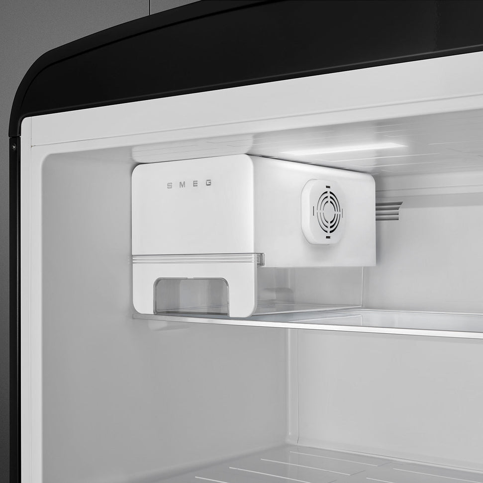 Smeg - 31" FAB50 Retro Refrigerator With Bottom Freezer, Right Hinge Preliminary Black - FAB50URBL3 (Special Order Item)