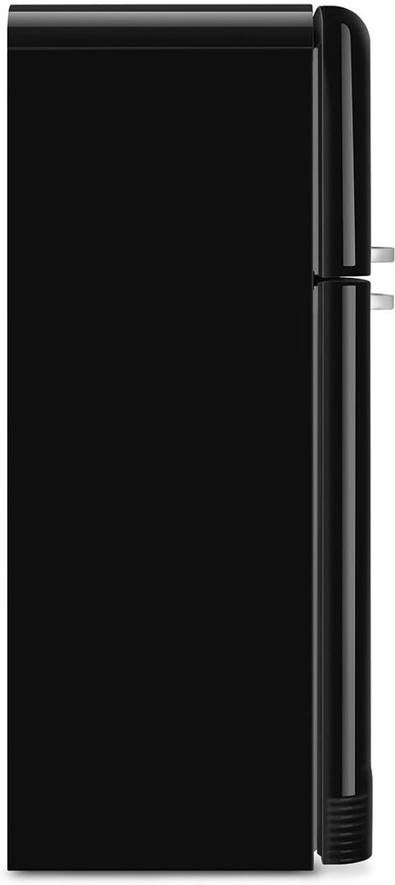 Smeg - 31" FAB50 Retro Refrigerator With Bottom Freezer, Right Hinge Preliminary Black - FAB50URBL3 (Special Order Item)