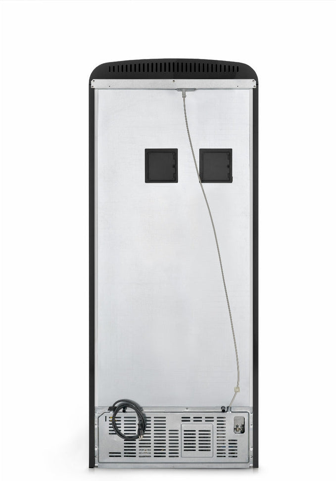 Smeg - 31" FAB50 Retro Refrigerator With Bottom Freezer, Right Hinge Preliminary Black - FAB50URBL3 (Special Order Item)