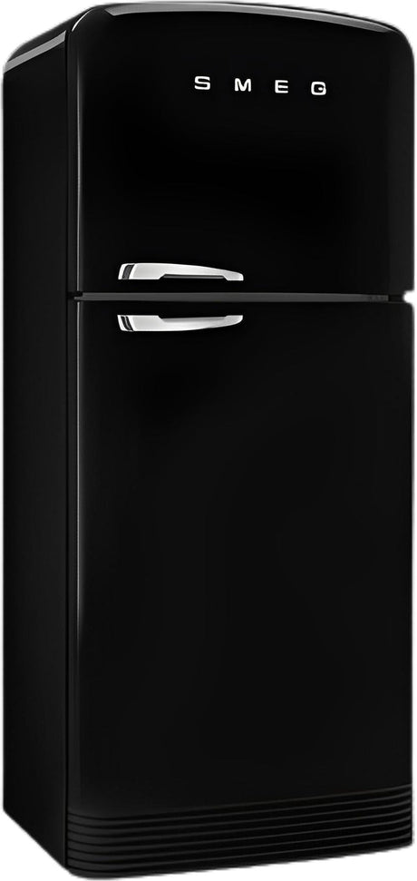 Smeg - 31" FAB50 Retro Refrigerator With Bottom Freezer, Right Hinge Preliminary Black - FAB50URBL3 (Special Order Item)