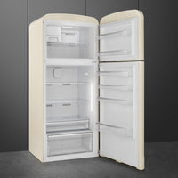 Smeg - 31" FAB50 Retro Refrigerator With Bottom Freezer, Right Hinge Preliminary Cream - FAB50URCR3 (Special Order Item)