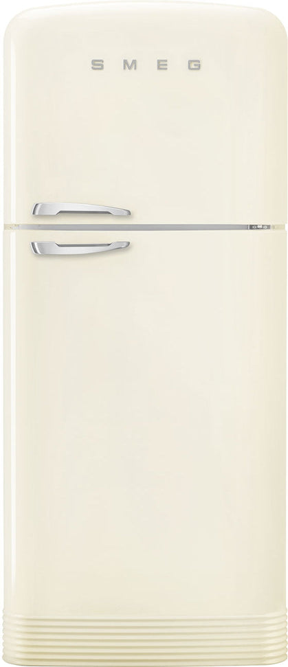 Smeg - 31" FAB50 Retro Refrigerator With Bottom Freezer, Right Hinge Preliminary Cream - FAB50URCR3 (Special Order Item)