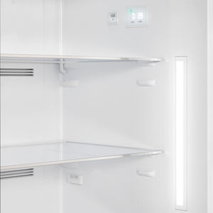 Smeg - 31" FAB50 Retro Refrigerator With Bottom Freezer, Right Hinge Preliminary Pastel Blue - FAB50URPB3