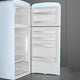 Smeg - 31" FAB50 Retro Refrigerator With Bottom Freezer, Right Hinge Preliminary Pastel Blue - FAB50URPB3