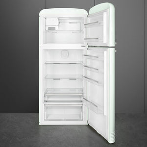 Smeg - 31" FAB50 Retro Refrigerator With Bottom Freezer, Right Hinge Preliminary Pastel green - FAB50URPG3