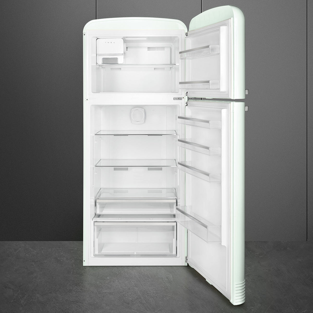 Smeg - 31" FAB50 Retro Refrigerator With Bottom Freezer, Right Hinge Preliminary Pastel green - FAB50URPG3 (Special Order Item)