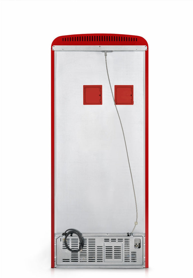 Smeg - 31" FAB50 Retro Refrigerator With Bottom Freezer, Right Hinge Preliminary Red - FAB50URRD3 (Special Order Item)