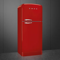 Smeg - 31" FAB50 Retro Refrigerator With Bottom Freezer, Right Hinge Preliminary Red - FAB50URRD3 (Special Order Item)