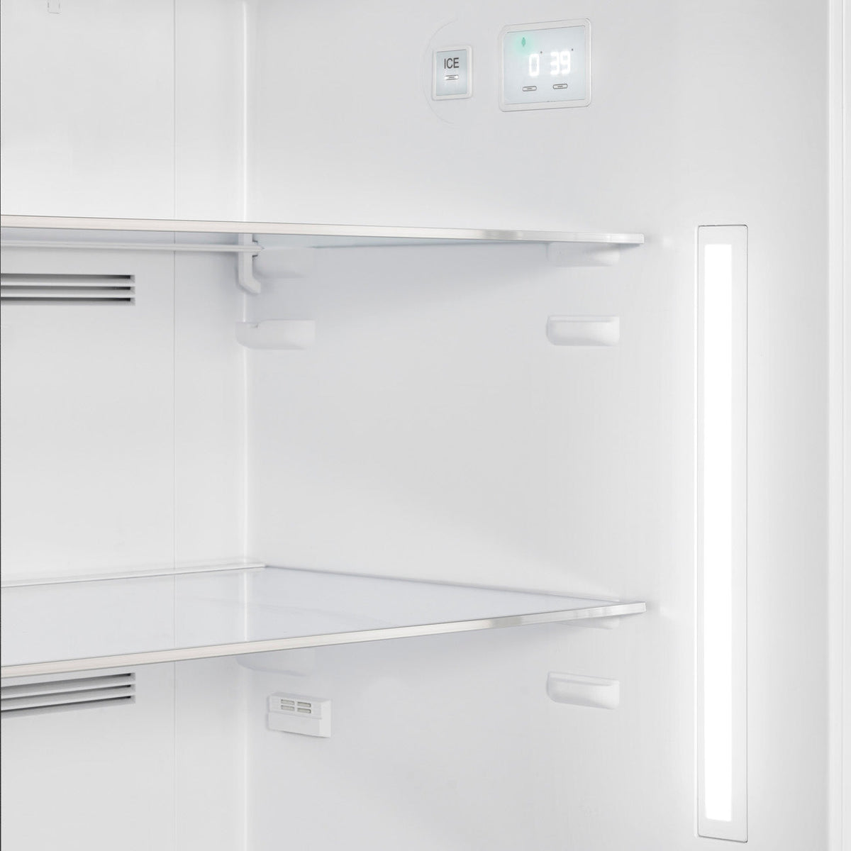 Smeg - 31" FAB50 Retro Refrigerator With Bottom Freezer, Right Hinge Preliminary Red - FAB50URRD3 (Special Order Item)
