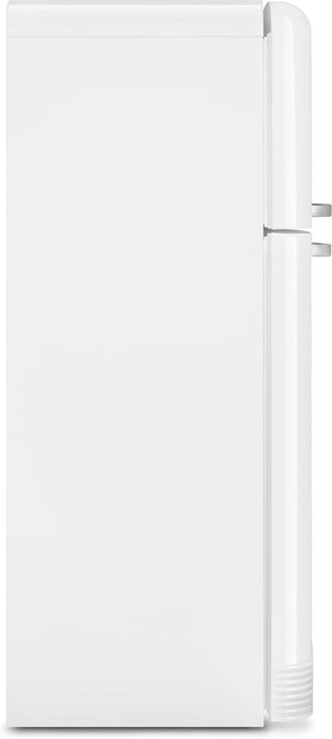 Smeg - 31" FAB50 Retro Refrigerator With Bottom Freezer, Right Hinge Preliminary White - FAB50URWH3