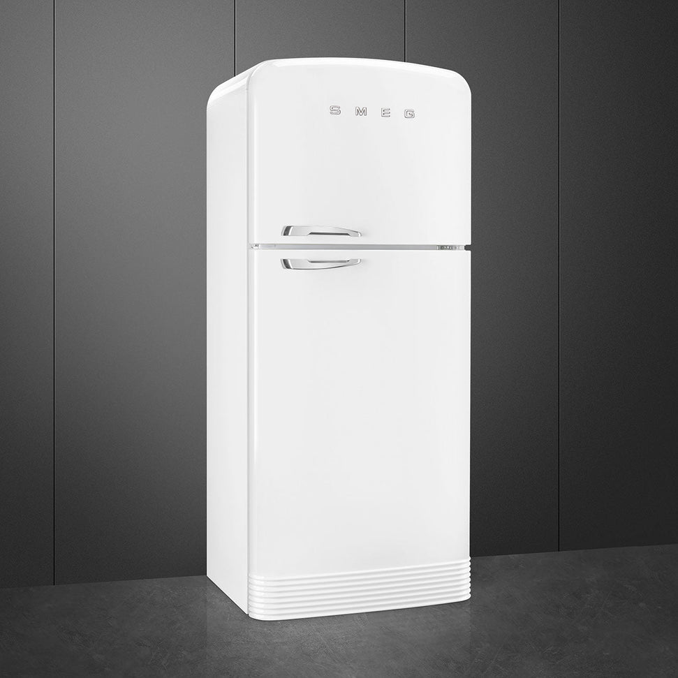 Smeg - 31" FAB50 Retro Refrigerator With Bottom Freezer, Right Hinge Preliminary White - FAB50URWH3 (Special Order Item)