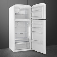 Smeg - 31" FAB50 Retro Refrigerator With Bottom Freezer, Right Hinge Preliminary White - FAB50URWH3 (Special Order Item)