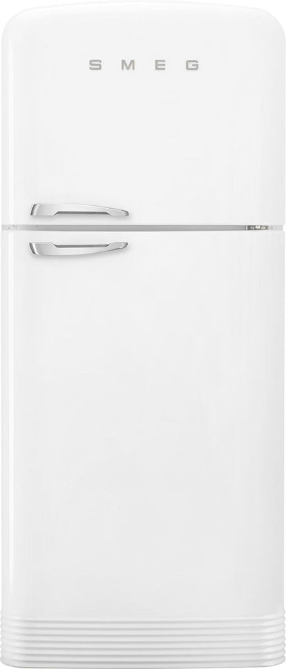 Smeg - 31" FAB50 Retro Refrigerator With Bottom Freezer, Right Hinge Preliminary White - FAB50URWH3 (Special Order Item)