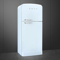 Smeg - 31" FAB50 Retro Refrigerator With Top Freezer, Right Hinge Preliminary Pastel Blue - FAB50URPB3
