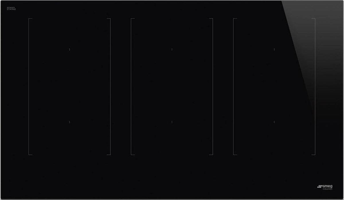 Smeg - 36" Black Induction Cooktop PRELIMINARY - SIMU336D (Special Order Item)