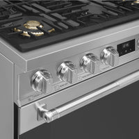 Smeg - 36" Dual Fuel Stainless Steel Professional Range - SPR36UGMX (Special Order Item)