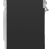 Smeg - 36" Freestanding Matte Black Stainless Steel Induction Range - SPR36UIMANX