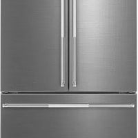 Smeg - 36" French Door Fridge with Auto Ice & Internal Water Preliminary - FD36UXIW