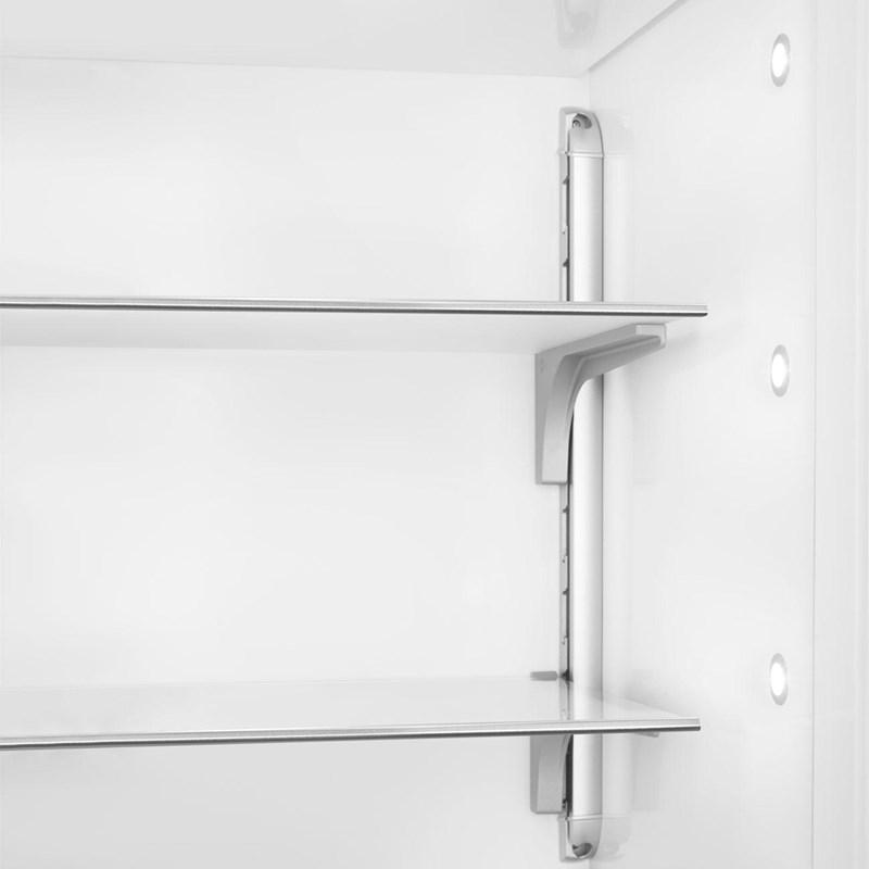 Smeg - 36” Panel Ready Built-In Freezer Column, Left Hinge - FZU36L